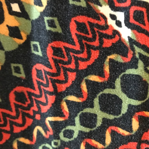 LulaRue Tribal Print Pants OS FINAL SALE ITEM - Picture 4 of 5